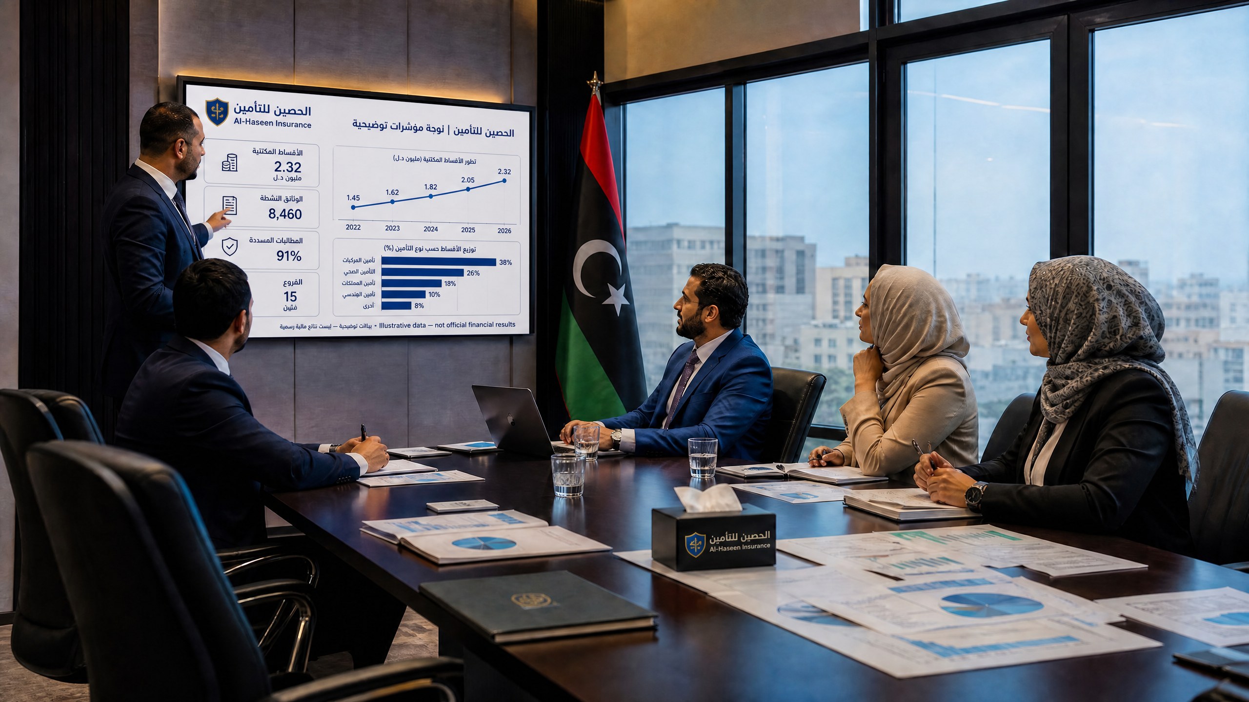 مقر الحصين للتأمين
